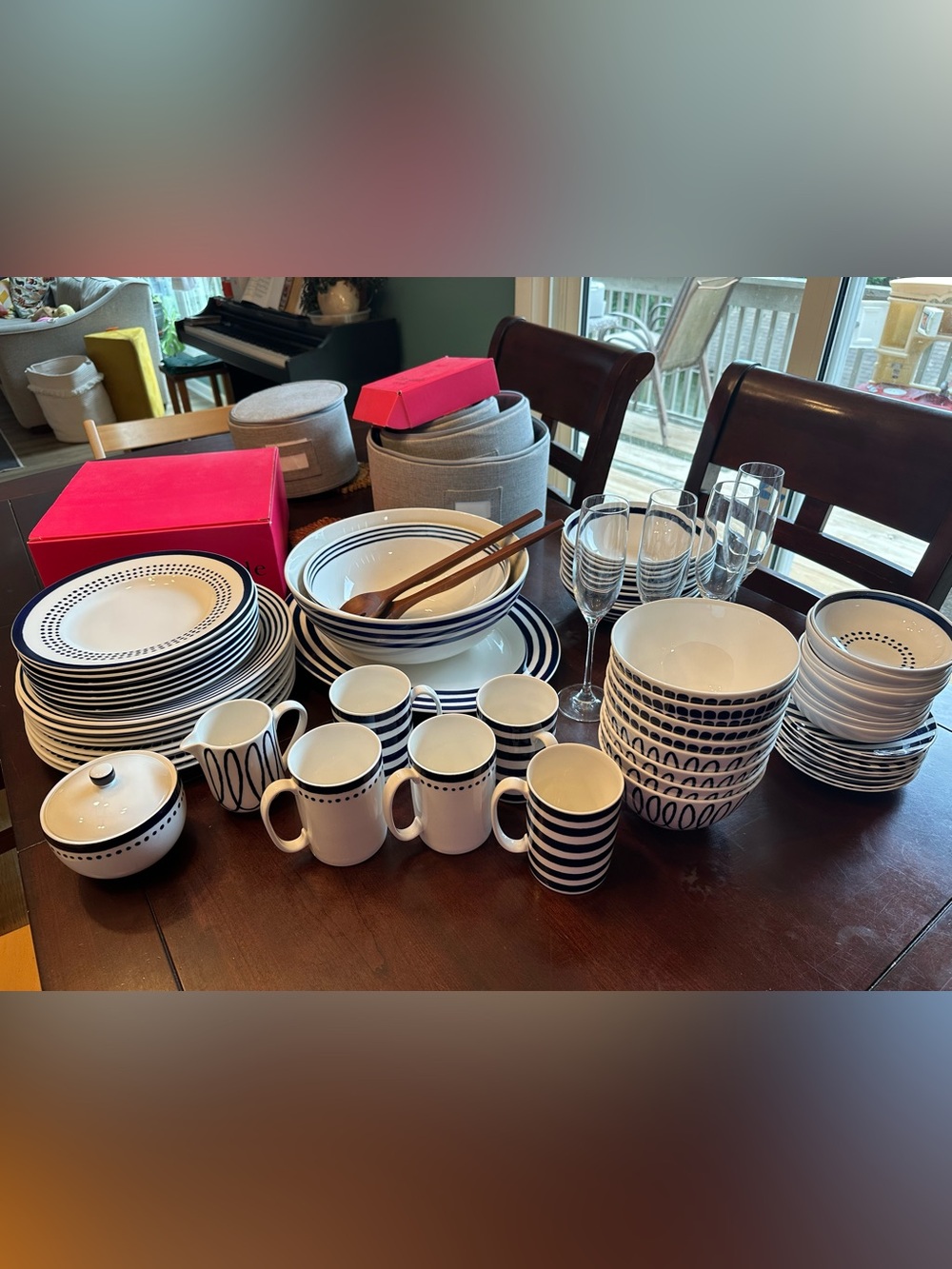 Kate Spade Lenox Dinnerware and Serving set